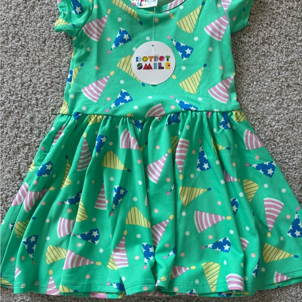 Green Party Hat Dress